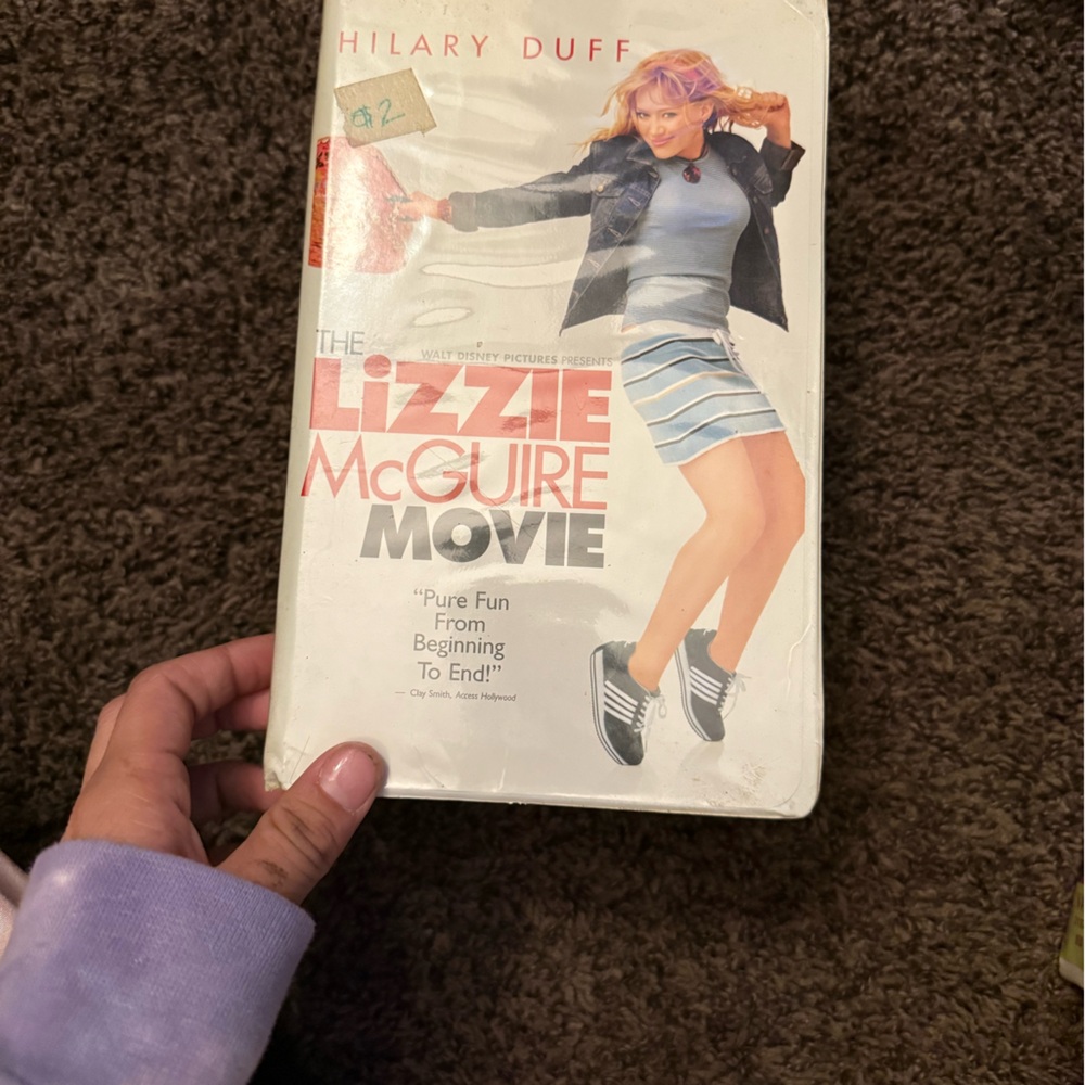 The Lizzie McGuire Movie VHS